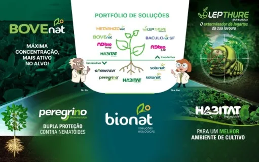 Bionat marca presença na Expoagro Afubra 2024